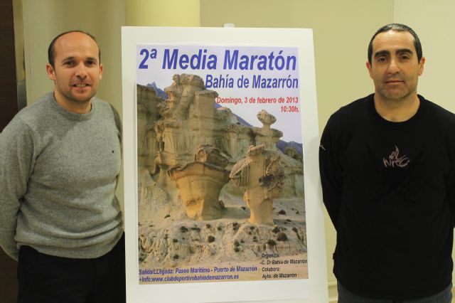 La II Media Maratón Bahía de Mazarrón espera congregar este domingo a 350 atletas - 2, Foto 2