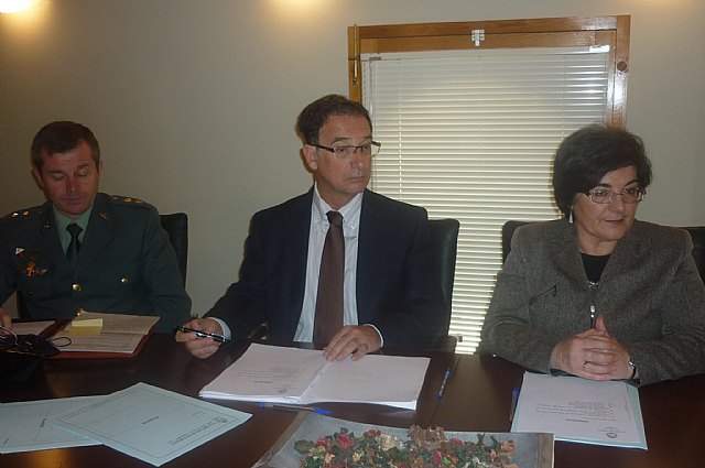 El delegado del Gobierno preside la Junta Local de Seguridad de Pliego - 1, Foto 1