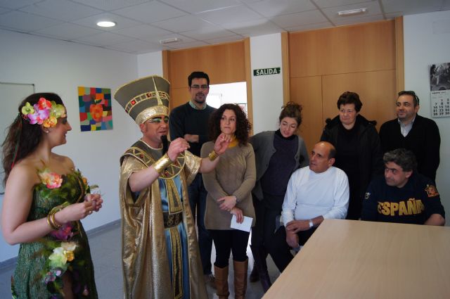 La Musa y Don Carnal acercan el Carnaval al Centro Ocupacional José Moyá y al Servicio Municipal de Apoyo Psicosocial, Foto 6