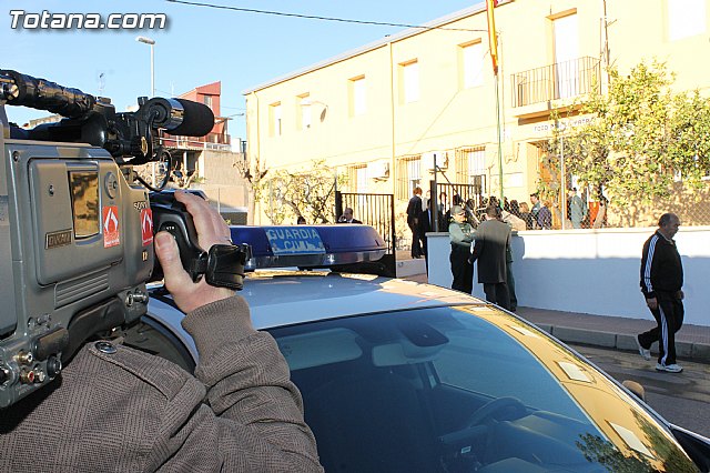 El delegado del Gobierno inaugura el Cuartel de la Guardia Civil de Totana, completamente reformado tras los daños causados por el terremoto de mayo de 2011 - 5