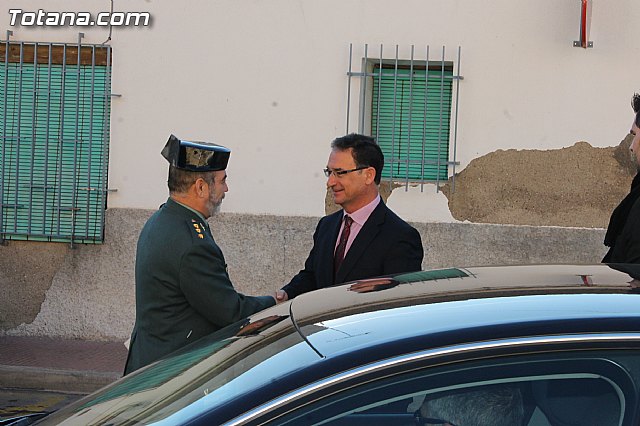 El delegado del Gobierno inaugura el Cuartel de la Guardia Civil de Totana, completamente reformado tras los daños causados por el terremoto de mayo de 2011 - 6