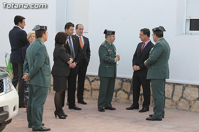 El delegado del Gobierno inaugura el Cuartel de la Guardia Civil de Totana, completamente reformado tras los daños causados por el terremoto de mayo de 2011 - 14