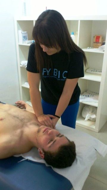 Futsal Cartagena. Taro e Isi ya conocen la nueva sede de Fybio - 1, Foto 1