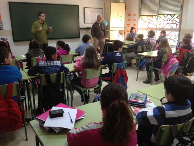Medio centenar de alumnos de Lorquí participan en la campaña ´Crece en Seguridad´ - 1, Foto 1