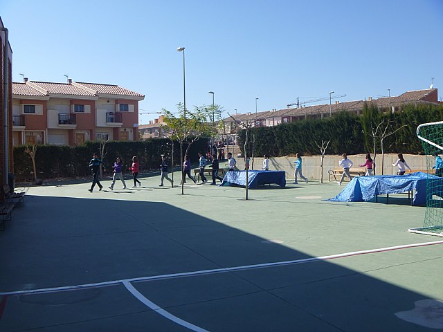 El marchador murciano, Miguel ngel Lpez Nicols, 5º en los JJOO de Londres, visit a los alumnos de ESO del Colegio Reina Sofa - 7