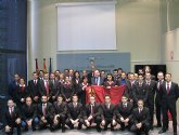 Sotoca recibe a los alumnos y profesores que representarn a la Regin de Murcia en la Olimpiada Nacional de Formacin Profesional