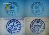 La Guardia Civil detiene a 9 personas por falsificación de documento público