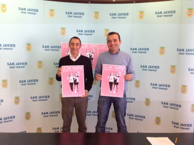 La carrera más romántica, La San Valentín 2013 se celebra el próximo domingo en San Javier con un millar de corredores - 1, Foto 1