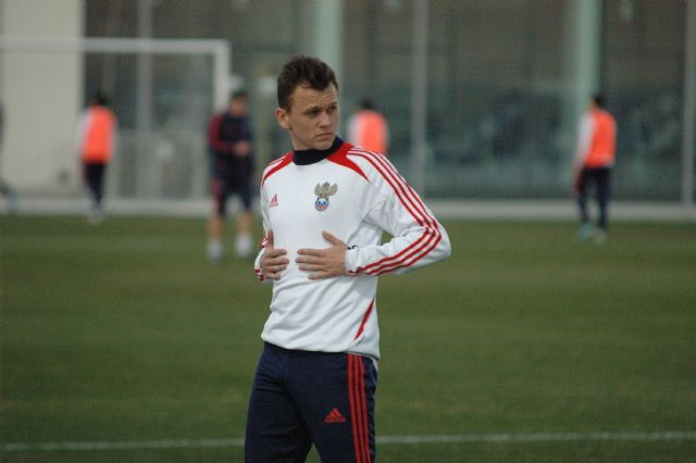 Cherysev con Rusia sub21 en Pinatar Arena - 2, Foto 2