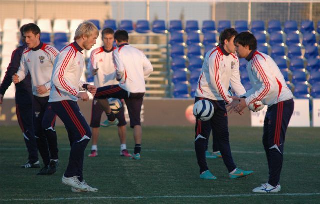 Cherysev con Rusia sub21 en Pinatar Arena - 3, Foto 3
