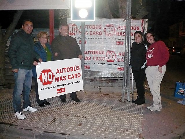 El Grupo Socialista inicia una nueva campaña en defensa del transporte público - 1, Foto 1