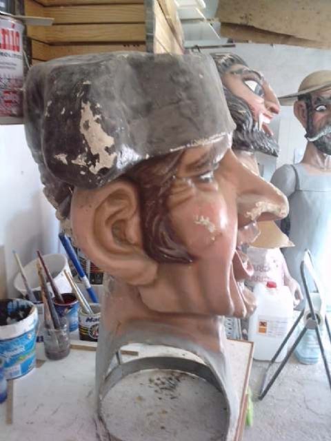 La Concejalía de Servicios recupera los Gigantes y Cabezudos - 3, Foto 3