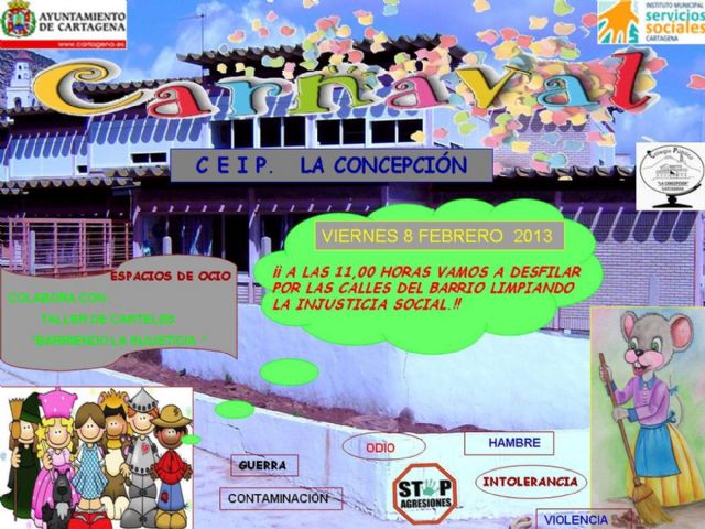 El C.E.I.P La Concepción se suma a la celebración del Carnaval - 1, Foto 1