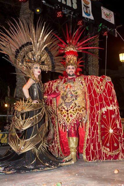 Miles de personas corean al actor Jordi Rebellón durante el Pregón del Carnaval de Águilas - 3, Foto 3