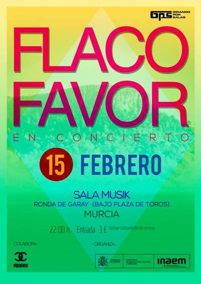 Flaco Favor en concierto. Este viernes 15 febrero, Sala Musik (Murcia) - 2, Foto 2