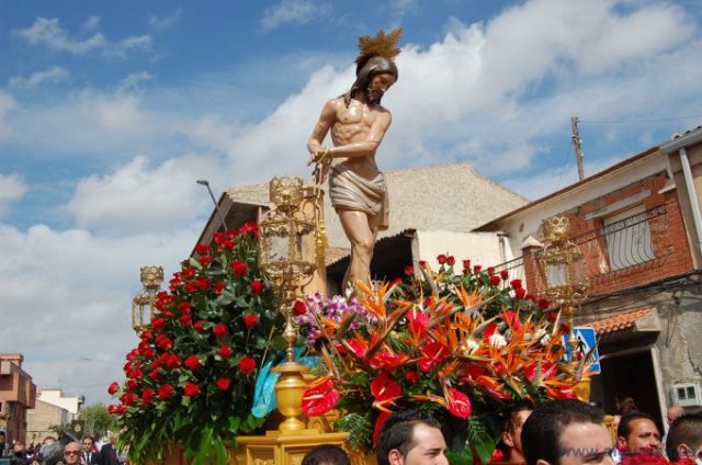 El Santísimo Cristo Amarrado a la Columna da imagen a la Semana Santa 2013 de Alguazas - 1, Foto 1