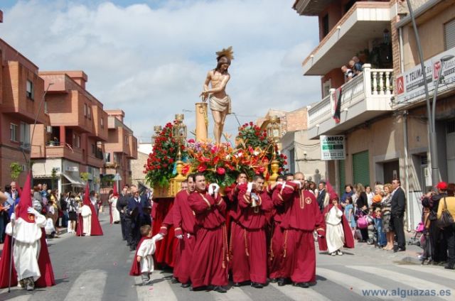 El Santísimo Cristo Amarrado a la Columna da imagen a la Semana Santa 2013 de Alguazas - 2, Foto 2