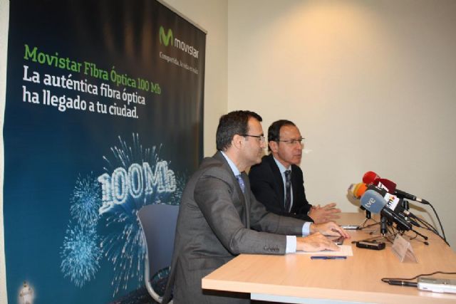 El Alcalde destaca el importante impulso económico que recibirá Murcia con el plan de Telefónica para conectar los hogares mediante fibra óptica - 4, Foto 4