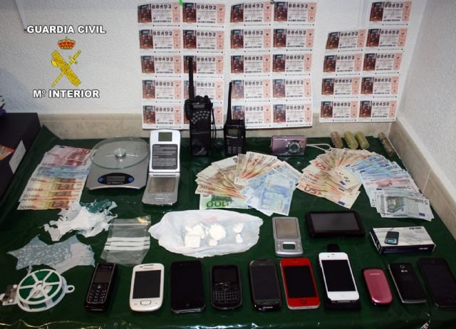 La Guardia Civil desmantela una organización que traficaba con cocaína en Fortuna - 1, Foto 1