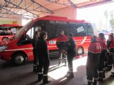 Bomberos Murcia se forman para intervenir en los autobuses de gas natural comprimido