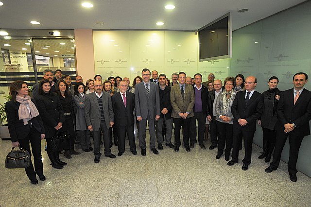 Alcaldes y empresarios de la comarca valenciana de La Ribera se interesan por la red de viveros de la Regin como modelo a seguir, Foto 1