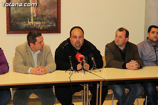Rueda de prensa. Vocala de Msica del Ilustre Cabildo Superior de Procesiones de Totana - 3