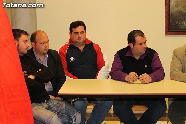 Rueda de prensa. Vocala de Msica del Ilustre Cabildo Superior de Procesiones de Totana - 4