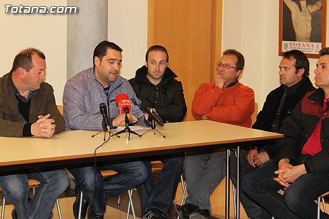Rueda de prensa. Vocala de Msica del Ilustre Cabildo Superior de Procesiones de Totana - 5