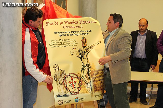 Rueda de prensa. Vocala de Msica del Ilustre Cabildo Superior de Procesiones de Totana - 9