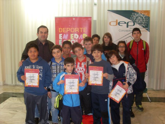 12 escolares de Totana participaron en la final regional de ajedrez de Deporte Escolar - 3, Foto 3