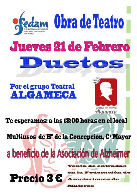 Teatro a beneficio de la Asociación de Alzheimer - 1, Foto 1