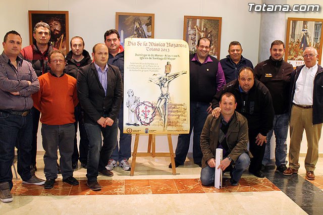 Rueda de prensa. Vocalía de Música del Ilustre Cabildo Superior de Procesiones de Totana, Foto 1