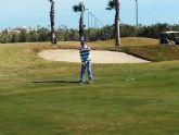 Ángel Pérez campeón benjamín del I mensual de golf de la FGRM