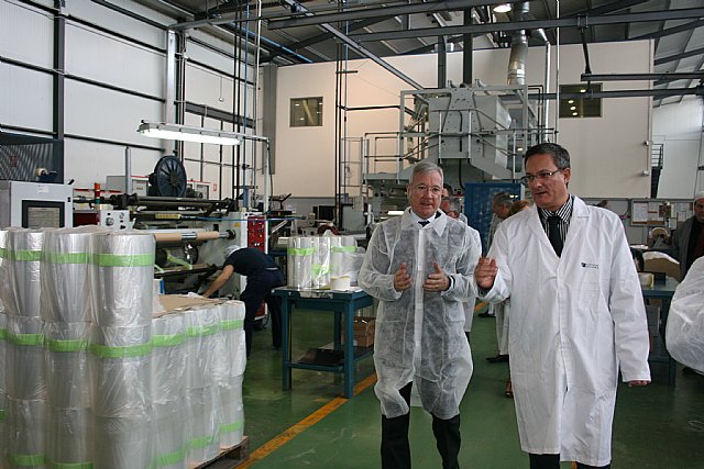 El presidente resalta la importante apuesta de la Administración y las empresas murcianas por la I+D+i y la internacionalización, Foto 1