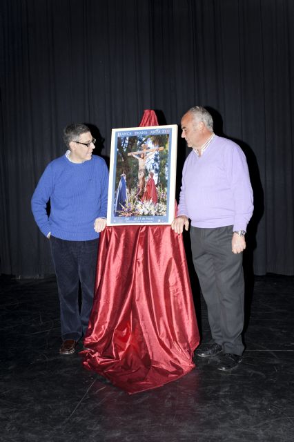 El Cristo en el Calvario, de la Hermandad de San Juan Evangelista, anuncia la Semana Santa de Blanca - 1, Foto 1