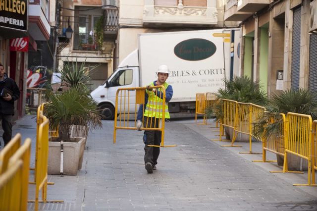 Empieza la sustitución de adoquines por hormigón impreso - 4, Foto 4