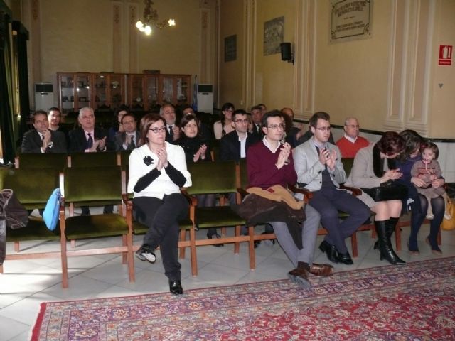 Leocadio Campos jura su cargo como Delegado en la Demarcación del Altiplano del Colegio de Graduados Sociales, en el Salón de Plenos del Ayuntamiento - 4, Foto 4