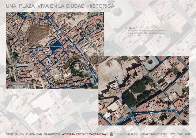 La plaza de San Francisco será peatonal las próximas navidades - 3, Foto 3