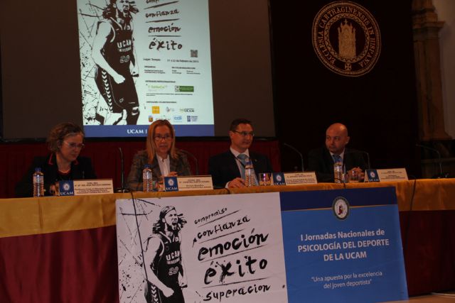 La UCAM clausura las I Jornadas de Psicología del Deporte - 1, Foto 1
