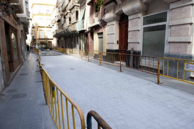El nuevo pavimento de la calle del Aire estará listo a finales de esta semana - 1, Foto 1