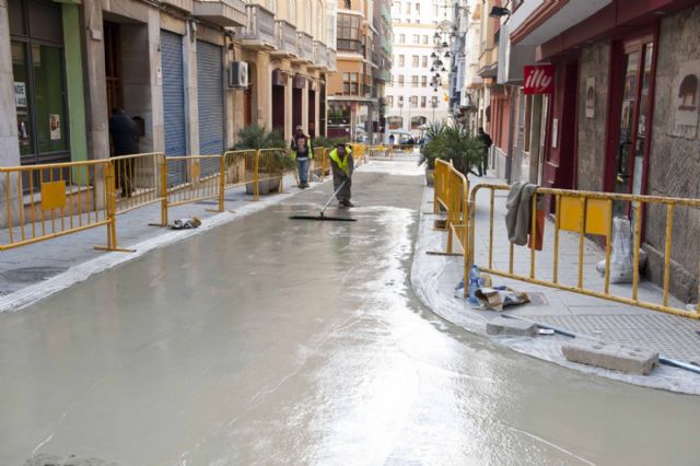 El nuevo pavimento de la calle del Aire estará listo a finales de esta semana - 2, Foto 2