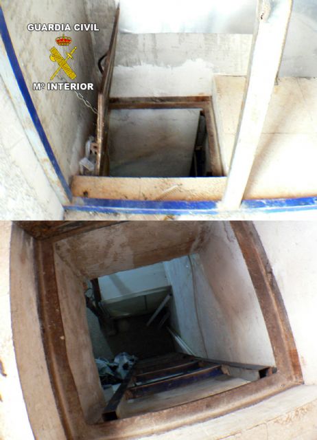 La Guardia Civil desmantela un invernadero subterráneo de marihuana en Sangonera la Seca-Murcia - 3, Foto 3