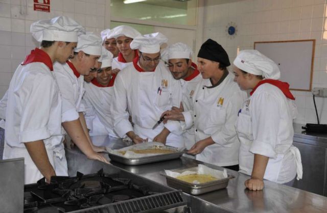 Demostración de habilidades de los alumnos de Hostelería y Turismo - 1, Foto 1