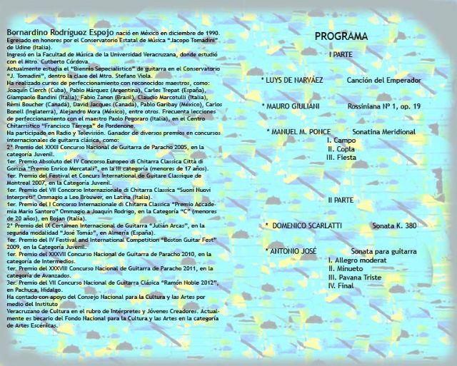 Bernardino Rodríguez abre hoy el II Festival de Guitarra Caravaca de la Cruz - 1, Foto 1