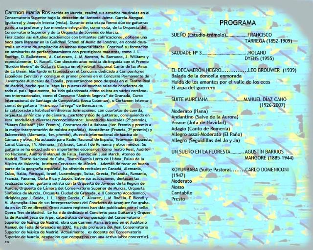 Bernardino Rodríguez abre hoy el II Festival de Guitarra Caravaca de la Cruz - 2, Foto 2