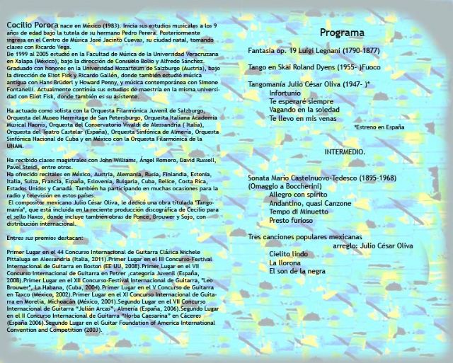 Bernardino Rodríguez abre hoy el II Festival de Guitarra Caravaca de la Cruz - 3, Foto 3