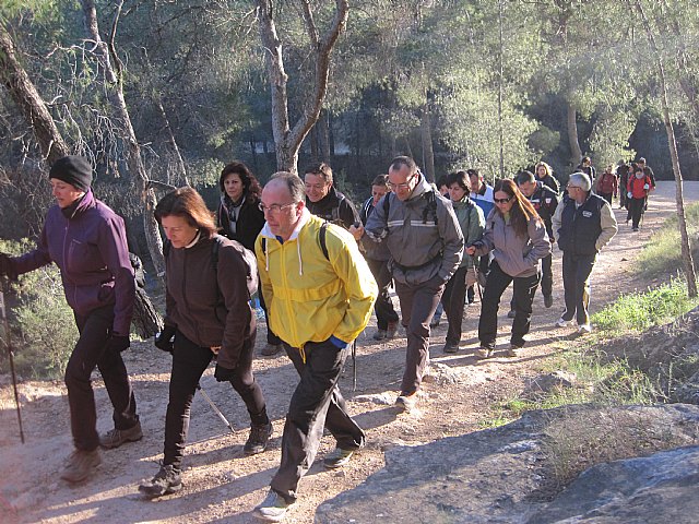 Un total de 35 senderistas participaron en la ruta organizada por la concejala de Deportes en el Parque Regional del Valle y Carrascoy - 2