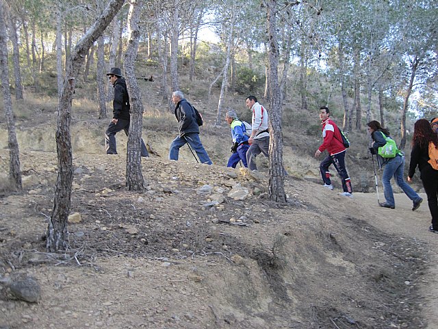 Un total de 35 senderistas participaron en la ruta organizada por la concejala de Deportes en el Parque Regional del Valle y Carrascoy - 4