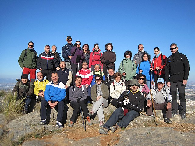 Un total de 35 senderistas participaron en la ruta organizada por la concejala de Deportes en el Parque Regional del Valle y Carrascoy - 8