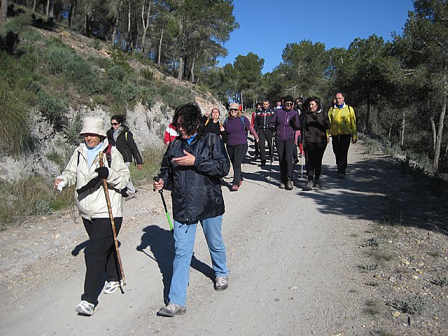 Un total de 35 senderistas participaron en la ruta organizada por la concejala de Deportes en el Parque Regional del Valle y Carrascoy - 13